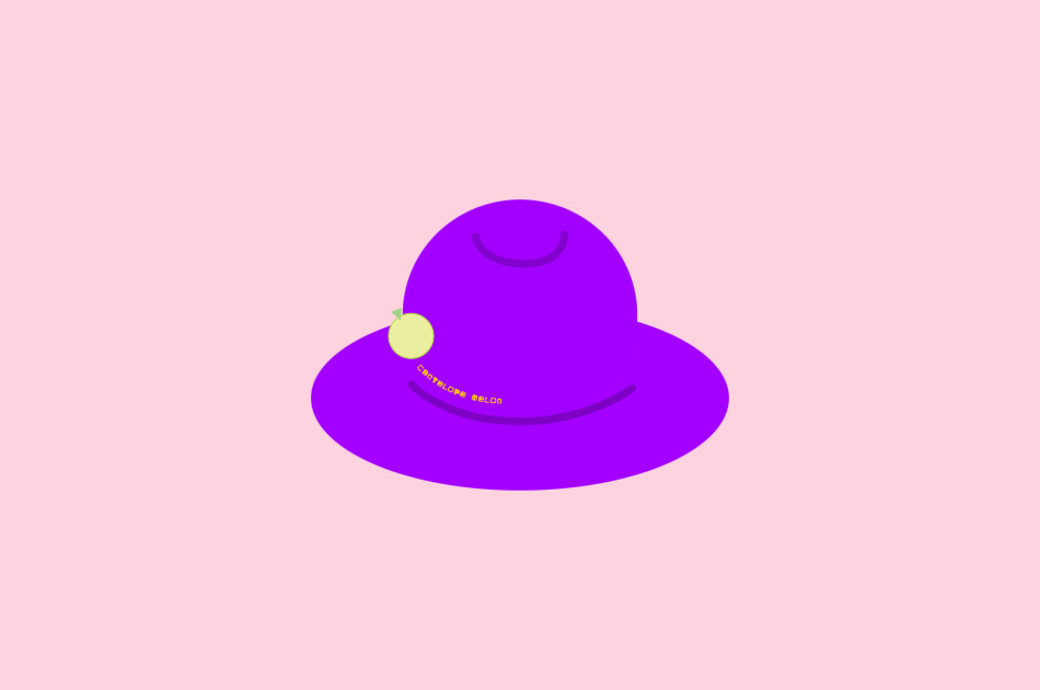 Mrs. Swine Royale’s Purple Hat